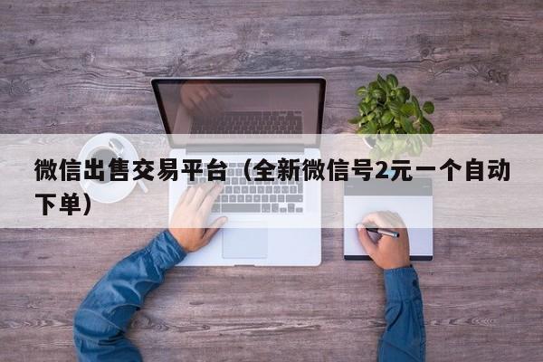 微信出售交易平台（全新微信号2元一个自动下单）